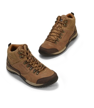 GB 2981118SA - Oregon Camel - Men's Leather Ankle Lace-Up Boots