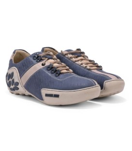 GC 1120111Y115 - Willow Denim - Men's Leather Casual Lace-ups