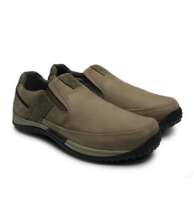OGCC 3482119 - Buckthorn DKhaki - Men's Leather Slip-On Shoes