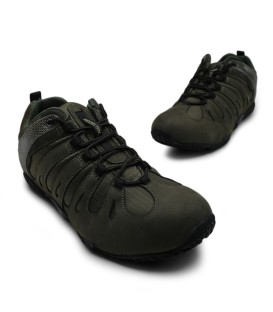 GC 3730120 - Rowan Olive Green - Men's Casual Lace-up Leather Shoes
