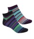 LBD08 - Multi Colour Ladies Ankle Socks - Quad Pack