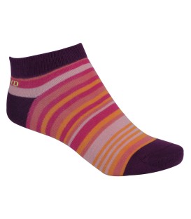 LBD08 - Multi Colour Ladies Ankle Socks - Quad Pack