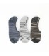 Men's Loafer Socks - Triple Pack Multi Colours (BD144)