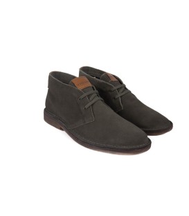 GC 4219022 - Asphalt Olive - Men's Lace Up Suede Shoes