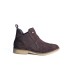 LT 4682022SA - Quartz Brown - Ladies Abstract Suede Chelsea Boots
