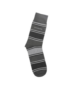 D Grey Mens Mid Shin Formal Socks BD 154017