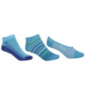 LBD080910 - Shades of Blue Ladies Variety Triple Pack Socks