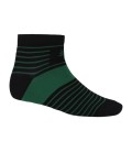 Black / Green Mens Casual Socks BD113