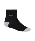 Black / MGrey Mens Casual Socks BD 114