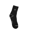 Black Mid Shin Mens Sports Socks BD 142