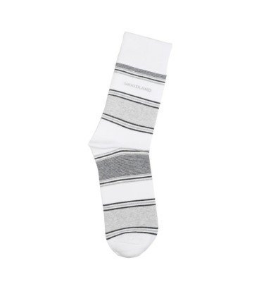 White Mens Mid Shin Socks BD 154017