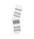 White Mens Mid Shin Socks BD 154017