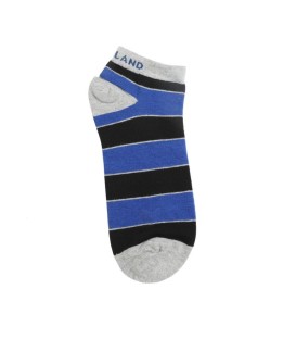 MGrey / Blue Mens Ankle Socks BD 156106