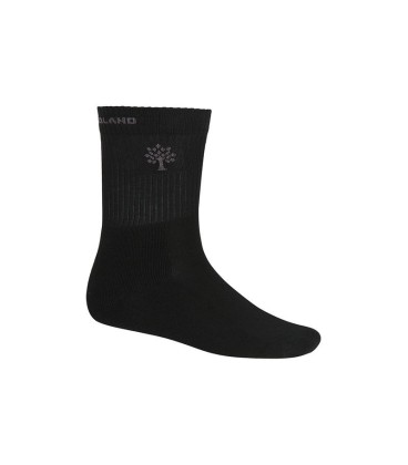 Mens Black Shin High Socks BD 82004