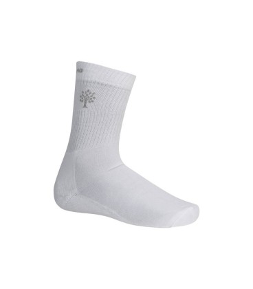 Mens White Shin High Socks BD 82004