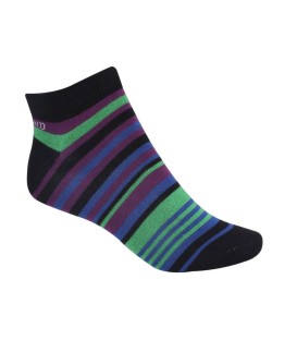 Womens Black Ankle Socks - LBD08