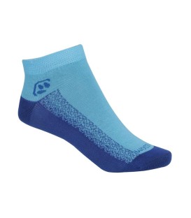 Womens Blue /LBlue Ankle Socks - LBD09