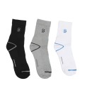 Triple Pack Multi Colours Men's Casual Socks (BD 142)