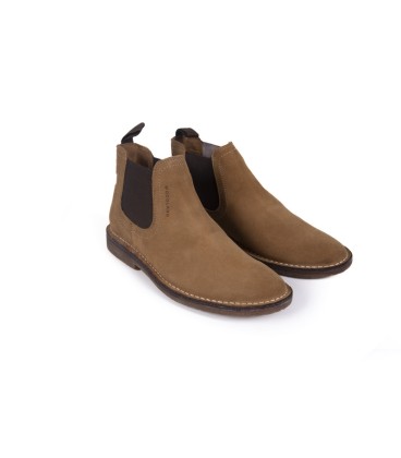 GB 4223022 - Basalt Camel - Men's Suede Leather Chelsea Boots