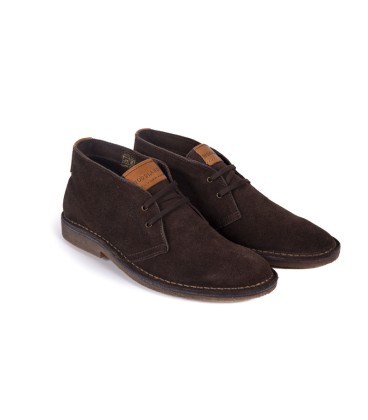 GC 4219022 - Asphalt Brown - Men's Lace Up Suede Shoes