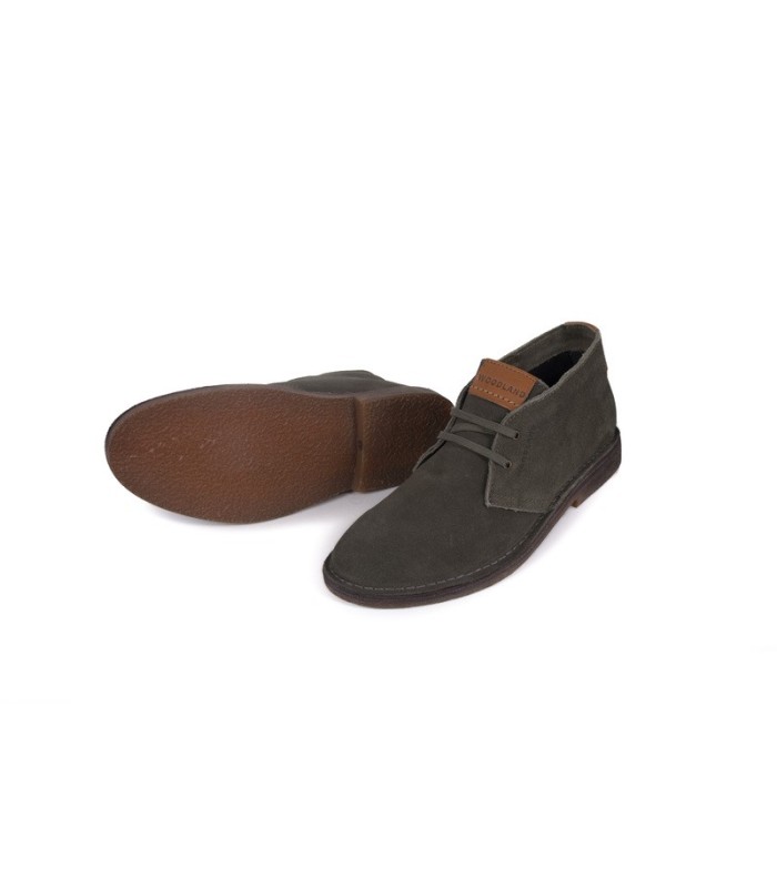 GC 4219022 - Asphalt Olive - Men's Lace Up Suede Shoes