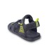 SGD 4728022 - Cumin Black / Green Men's PU All Purpose Sandals