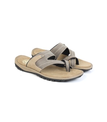 GP 3767120 - Sandalwood Khaki - Men's Leather Open Sandals