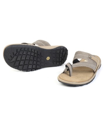 GP 3767120 - Sandalwood Khaki - Men's Leather Open Sandals