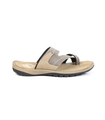 GP 3767120 - Sandalwood Khaki - Men's Leather Open Sandals