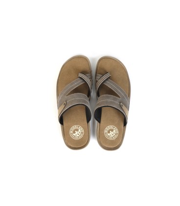 GP 3767120 - Sandalwood Khaki - Men's Leather Open Sandals