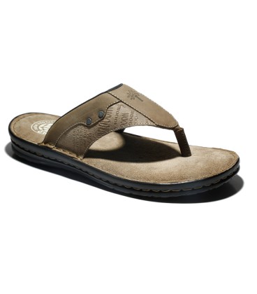 GP 3887119D - Windwalker DKhaki - Men's Leather Slip-on Sandals