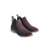 LT 4682022SA - Quartz Brown - Ladies Abstract Suede Chelsea Boots