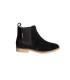 LT 4683022SA - Sunstone Black - Ladies Straight Cut Suede Chelsea Boots