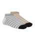 Men's Ankle Socks - Double Pack - Stripes - BD156