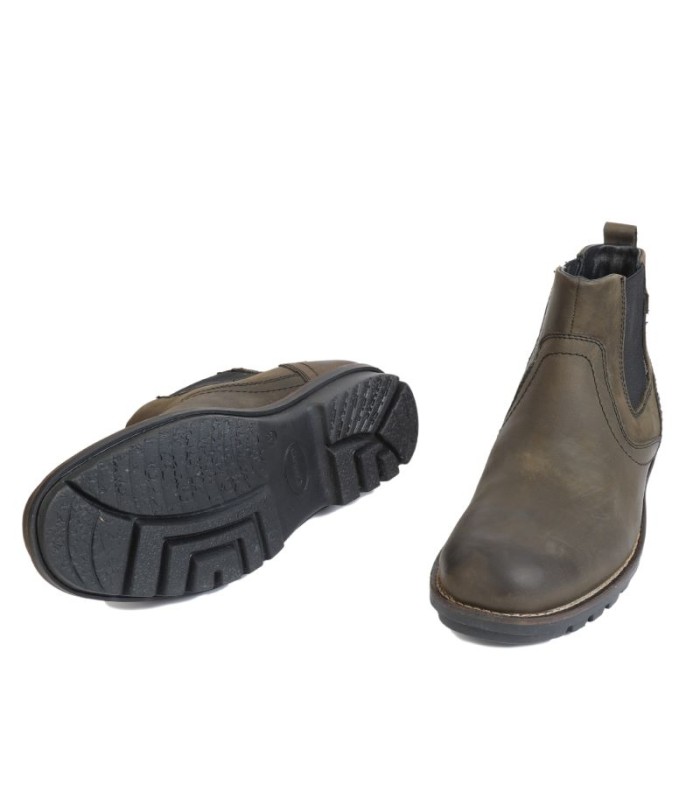 GB 2972118SA - Tarwood Olive Green - Men's Leather Chelsea Boots