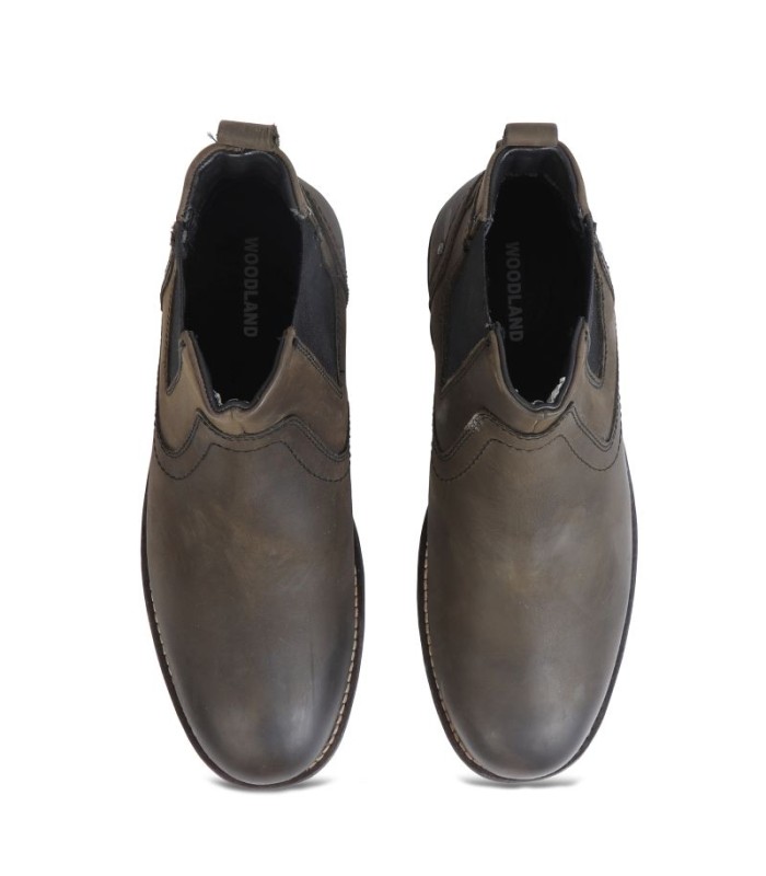GB 2972118SA - Tarwood Olive Green - Men's Leather Chelsea Boots