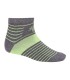 Men's Casual Ankle Socks - Grey / LGreen - BD113