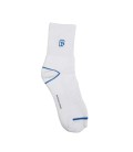 White Mid Shin Mens Sports Socks BD 142