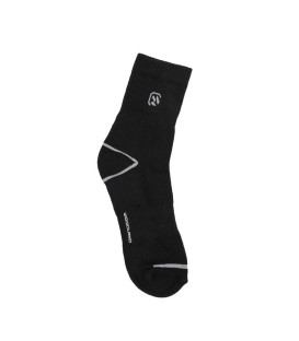 Black Mid Shin Mens Sports Socks BD 142