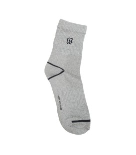 Grey Mid Shin Mens Sports Socks BD 142