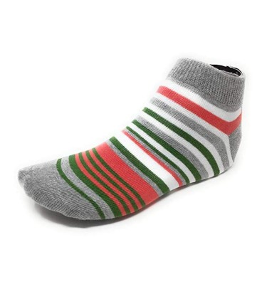 Womens Grey Ankle Socks