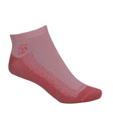 Womens Rust Peach Ankle Socks