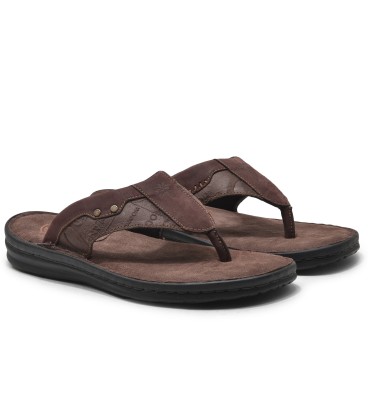 GP 3887119D - Windwalker RB Brown - Men's Leather Slip-on Sandals