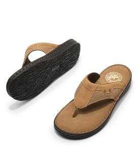 GP 3887119D - Windwalker Camel - Men's Leather Slip-on Sandals