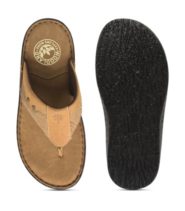 GP 3887119D - Windwalker Camel - Men's Leather Slip-on Sandals