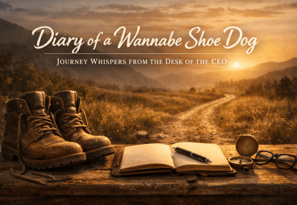 Diary of a Wannabe Shoe Dog Journey Whispers from the Desk of the CEO
